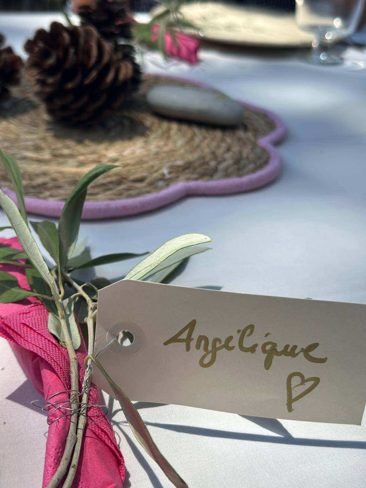 Table Éphémère avec un chef local organisée dans notre villa sur les hauteurs de Cassis