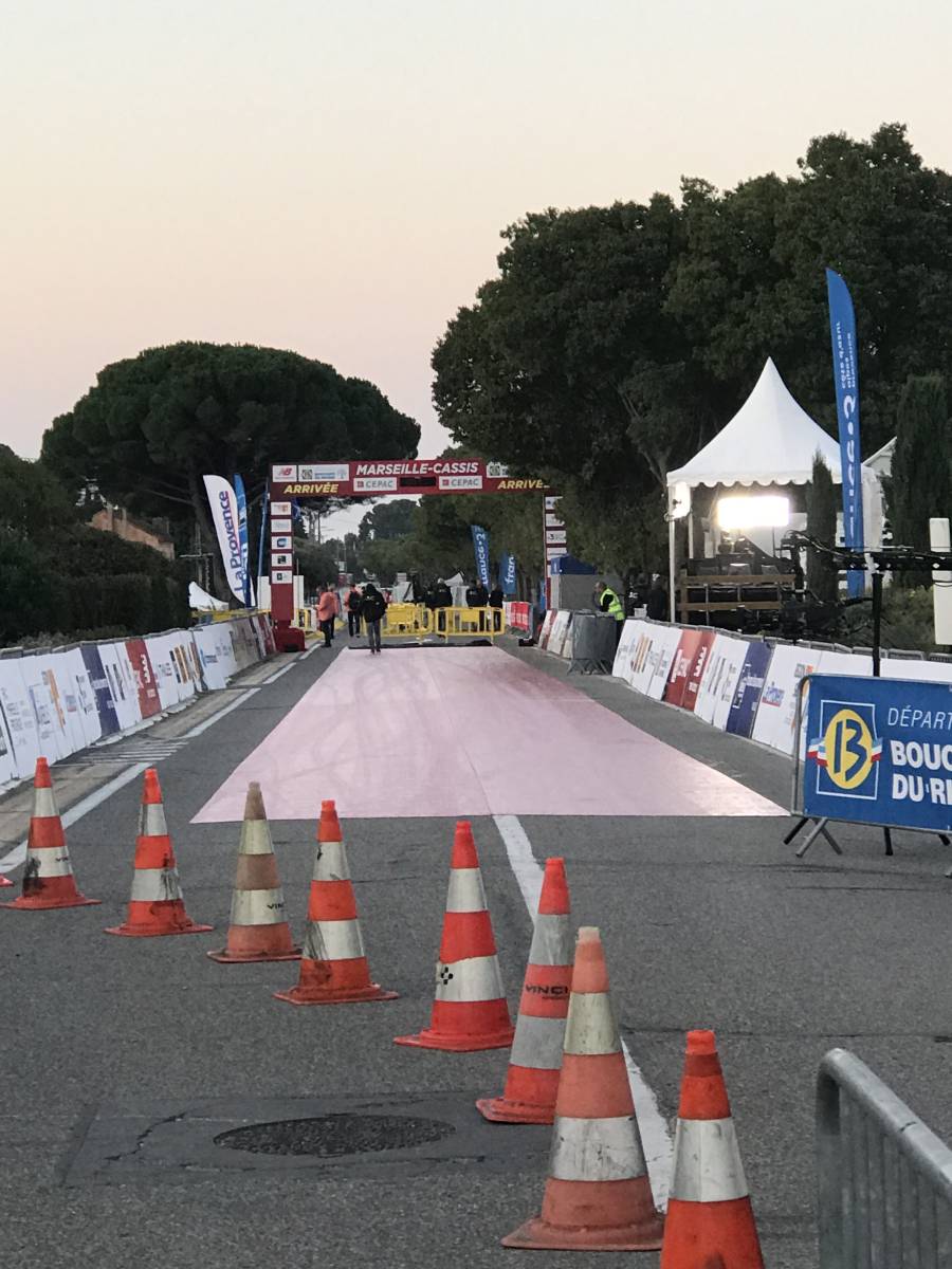arrivée du marseille cassis 