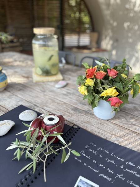 Journées sur l'Empowerment Féminin organisée par Les Diners OSE dans notre villa avec piscine à Cassis