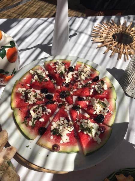 Table Éphémère avec un chef local organisée dans notre villa sur les hauteurs de Cassis